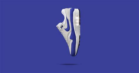 Nike Air Max 1 Anniversary 'White & Neutral Grey & Game Royal' Release ...