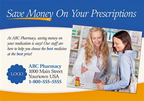 6 Brilliant Pharmacist Direct Mail Postcard Advertising Examples