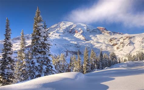 Winter Mountain Scenes Wallpaper (43+ images)