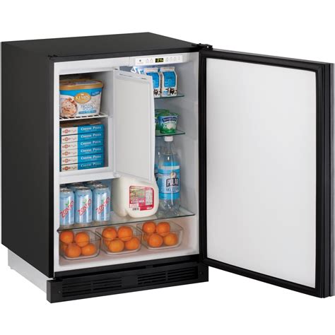 U-Line Combo 1000 Series 5.7 Cu. Ft. Built-In Mini Fridge Black U-1224RFINT-00B - Best Buy