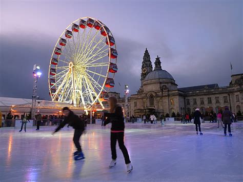 Cardiff Winter Wonderland, Civic Centre, Cathays Park, Cardiff, south Wales UK - photos from a ...