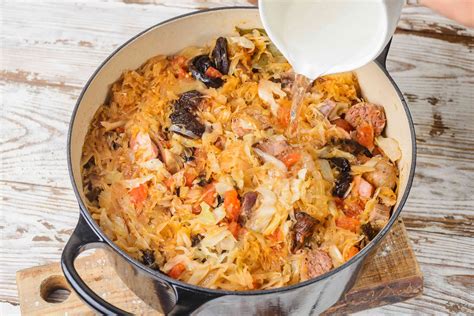 Recipe for Polish Bigos or Hunter's Stew