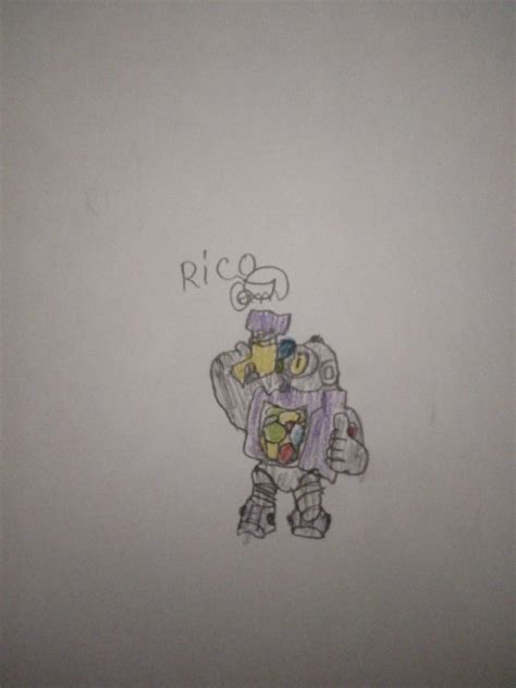 Fan art for rico : r/Brawl_Stars