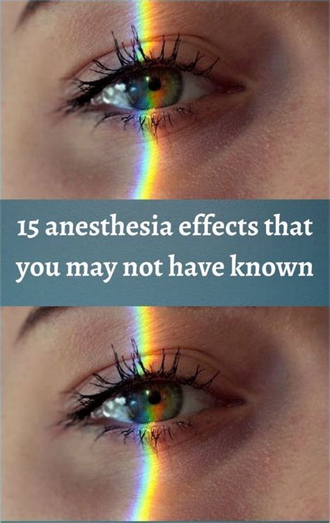 15 anesthesia effects that you may not have known | Anesthesia, How to fall asleep, May