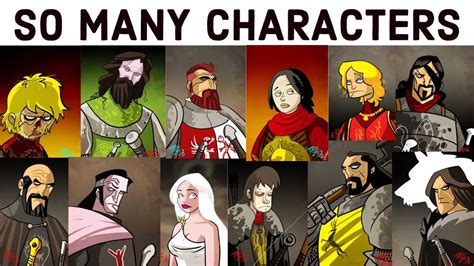 I Ranked 239 ASOIAF Characters - YouTube