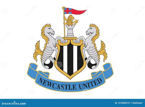 Newcastle United Logo editorial image. Illustration of newcastle - 127684575