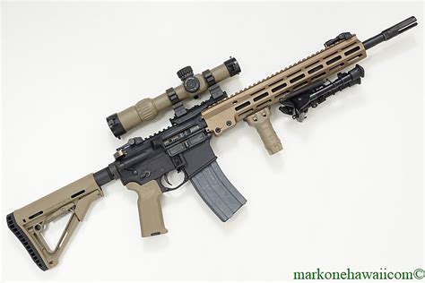 M4A1 SOPMOD Block3 - ハワイ最後の屋外射撃