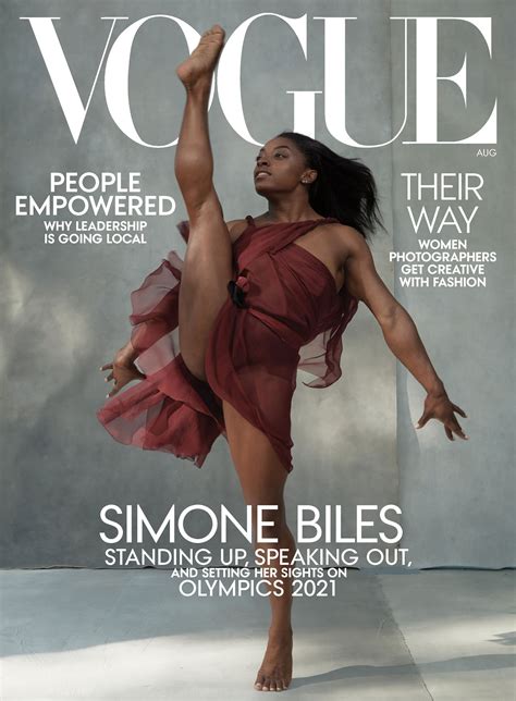 Simone Biles Talks Body Image and Mental Health in Vogue | POPSUGAR Fitness