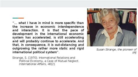 Susan Strange’s International Economics and International Relations: A ...