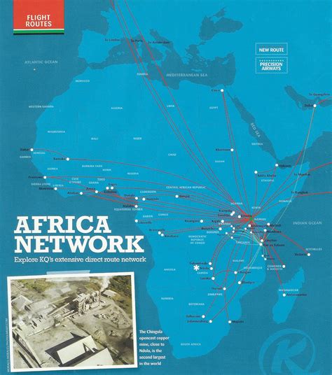 The Timetablist: Kenya Airways: The African Network, mid-2010