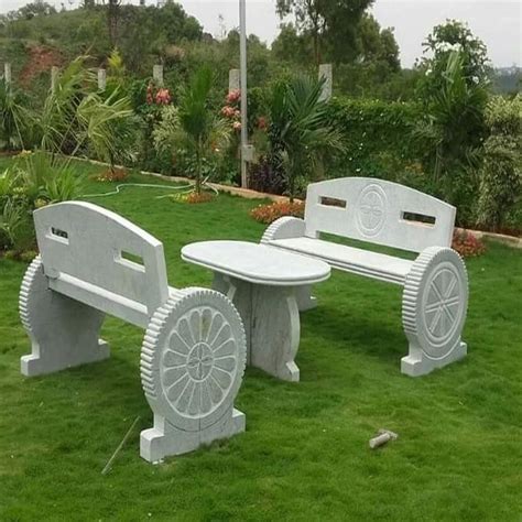 Stone Garden Table Set at Rs 25000/set in Bengaluru | ID: 2851063492112