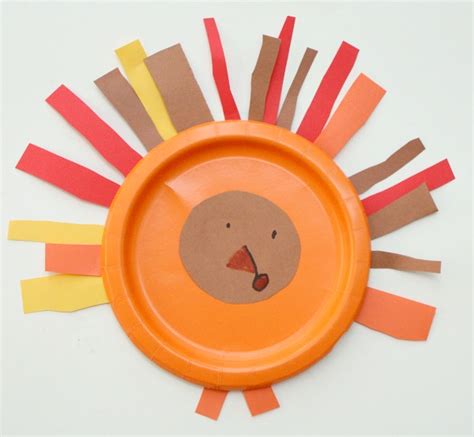 Easy Paper Plate Turkey Craft - Fantastic Fun & Learning