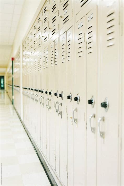 "School Lockers" by Stocksy Contributor "Raymond Forbes LLC" | School ...