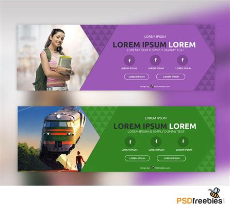 Business Slider Banner PSD - PSDFreebies.com | Free banner templates, Banner template design ...