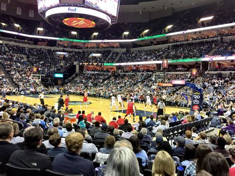 Floor seats at the Memphis Grizzlies home game | Memphis grizzlies ...