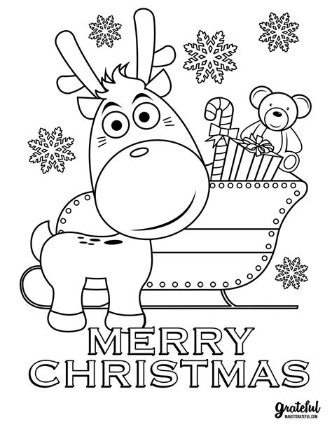 5 Christmas coloring pages your kids will love