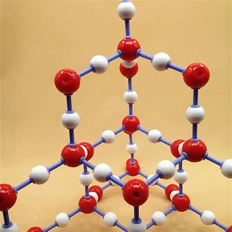 Sio2 Crystal Structure Model 23mm Series Silicon Dioxide Covalent Crystal Molecoular Model ...