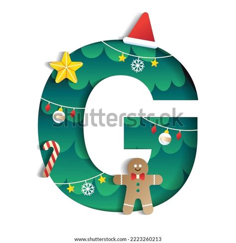 Letter G Alphabet Font Cute Merry Stock Vector (Royalty Free) 2223260213 | Shutterstock