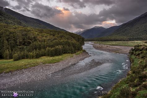 Haast River, New Zealand