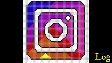 Instagram Logo Pixel Art Maker Planet Earth Pixel Art Clipart 22801 | Images and Photos finder