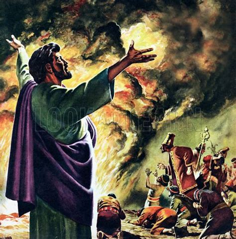 Elijah calls down fire from Heaven – Historical articles and ...