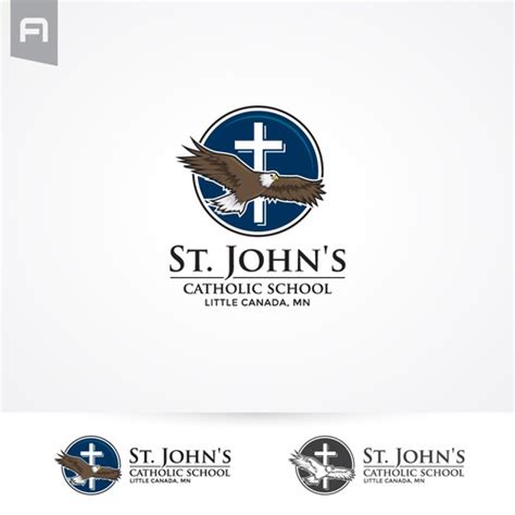 Design a beautiful logo for St. John's Catholic Church and School | Logo design contest