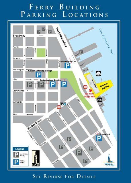 Ferry Building Parking Locations