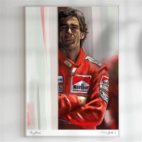 Buy Ayrton Senna , Ayrton Senna wall art, Ayrton Senna merchandise, pictures for living room ...
