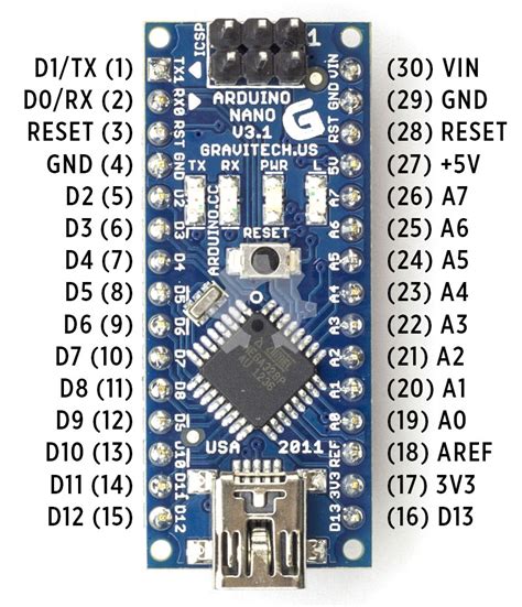 Arduino Nano LED Pin