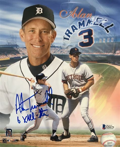 ALAN TRAMMELL DETROIT TIGERS 8x10 SIGNED PHOTO AUTO AUTOGRAPHED HALL OF FAME | eBay | Detroit ...