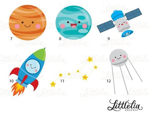 Outer Space Kawaii Space Kawaii 17006 - Etsy | Space theme preschool, Space iphone wallpaper ...