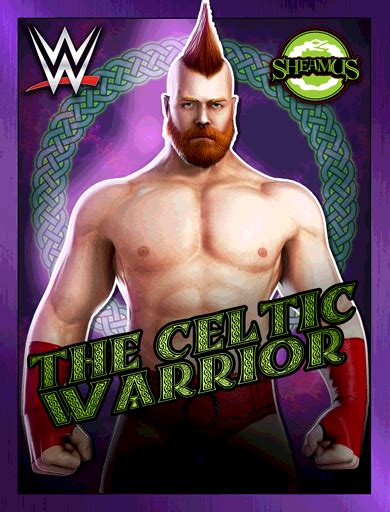 Sheamus “The Celtic Warrior” Stats - WWE Champions Guide