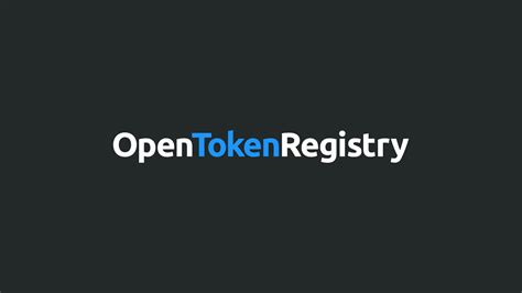 List a Token | OpenTokenRegistry