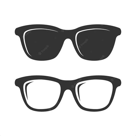 Premium Vector | Sunglasses icon glasses vector sunglasses illustration glasses icon simple sign