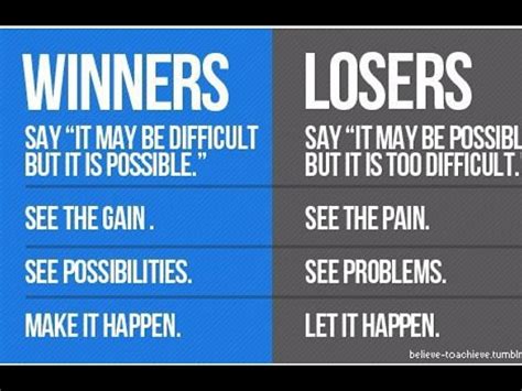 winners and losers mentality | Jokes quotes, How to stay motivated ...