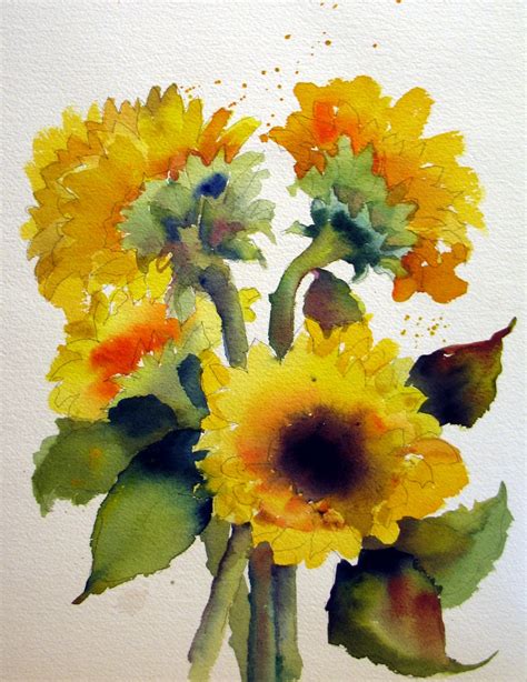 Nel's Everyday Painting: Sunflowers - SOLD