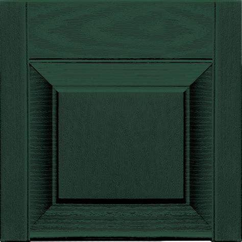 Builders Edge 15 in. x 12 in. Midnight Green Transom Tops Pair #122-050051412122 - The Home Depot