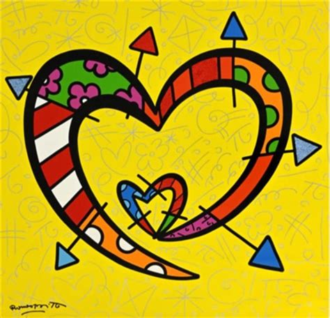 Love Circle Love by Romero Britto on artnet