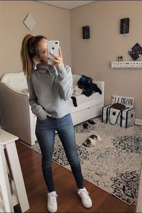 40 Lazy Day School Outfits Ideas for Teens Fashion | Trendy fall outfits, Simple fall outfits ...