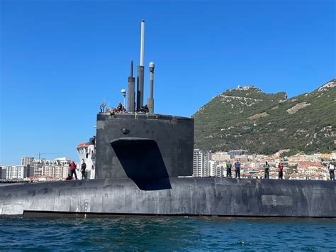 DVIDS - Images - The U.S. Navy submarine USS Alaska (SSBN 732) arrived at the Port of Gibraltar ...