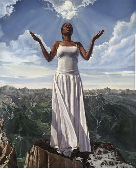 “I'm Way Up...........I feel Blessed” | Black women art, African american art, Black love art