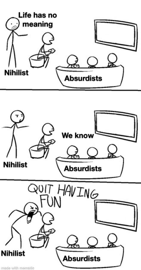 nihilism vs absurdism : r/nihilism