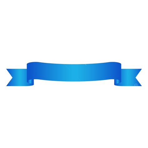 Luxury Blue Banner Ribbon Vector, Blue Banner, Banner, Ribbon PNG and Vector with Transparent ...