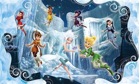 🔥 Download Tinker Bell Disney Winter Wallpaper Murals Homewallmurals Co ...