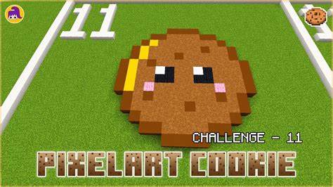 Minecraft Cookie Pixel Art