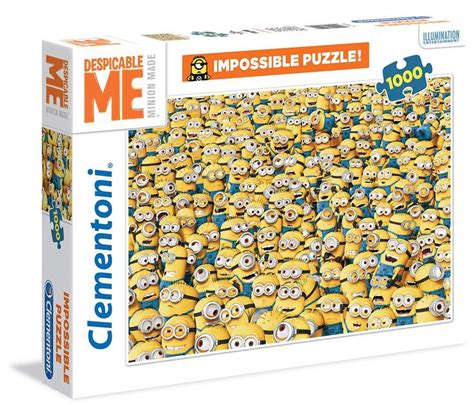 Minions Puzzle imposible 1000 pzas | Mi villano favorito, Minions, Blog