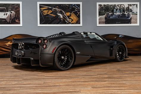 Matte Black Pagani Huayra Roadster Is A Batmobile For The Street | Carscoops