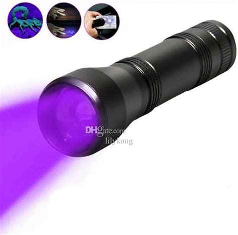 LED UV Flashlight Ultraviolet Torch 5 Light Mode Mini Lamp Portable ...