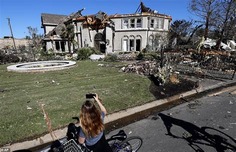 Aerial view of tornado damage in Dallas area. - AR15.COM