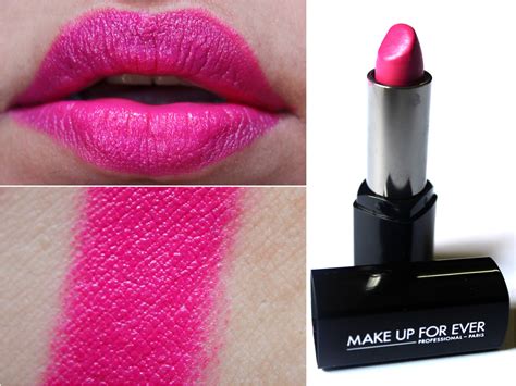 Make Up For Ever Rouge Artist Intense Lipstick 36 Review, Swatches ...